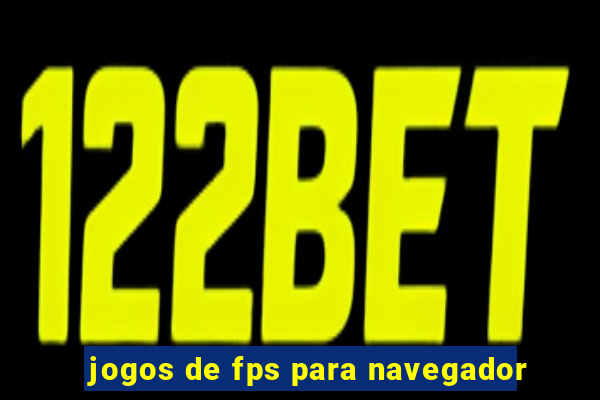 jogos de fps para navegador